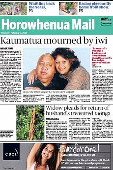 Horowhenua Mail - February 4th 2016