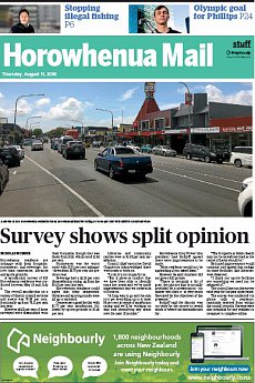 Horowhenua Mail - August 11th 2016